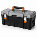 Werkzeugkasten Polypropylen Schwarz/Orange 60 cm