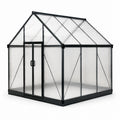Metall Gewächshaus mit Polycarbonatplatten